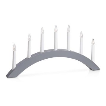Markslöjd 705810 - Candeliere di natale  ATLE 7xE10/3W/230V