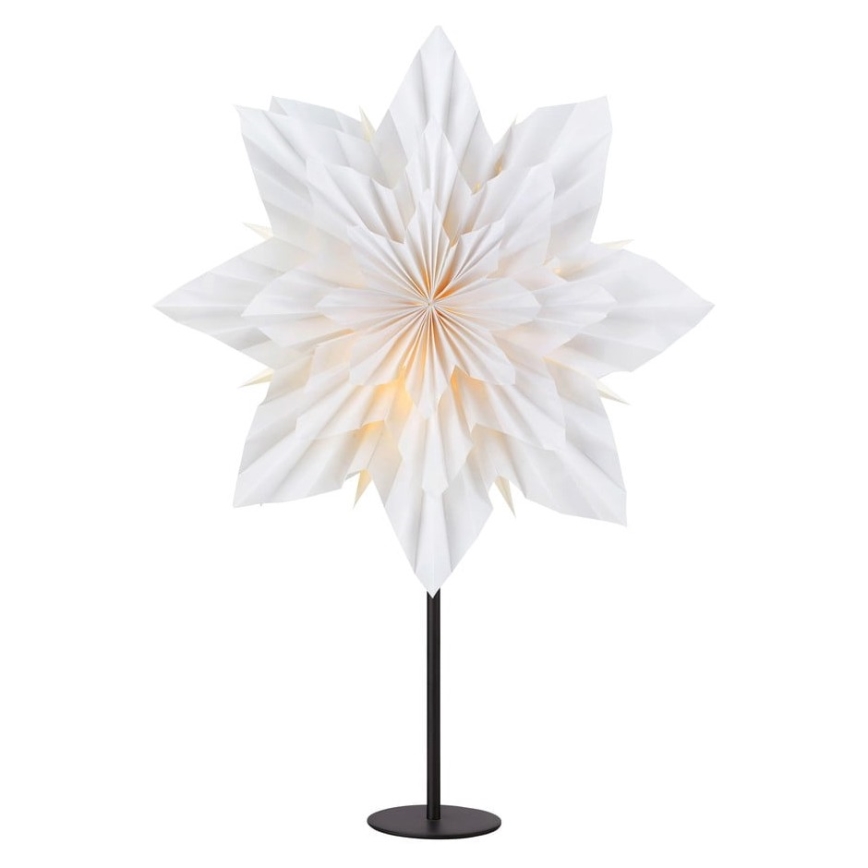 Markslöjd 705838 - Decorazione natalizia NEELA 1xE14/25W/230V 43 cm bianco/nero