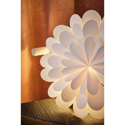 Markslöjd 705944 - Decorazione natalizia MARAVILLA 1xE14/25W/230V d. 45 cm bianca