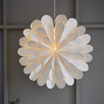 Markslöjd 705945 - Decorazione natalizia MARAVILLA 1xE14/25W/230V d. 60 cm bianco