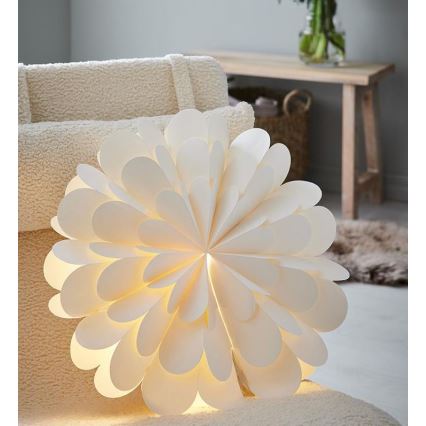 Markslöjd 705945 - Decorazione natalizia MARAVILLA 1xE14/25W/230V d. 60 cm bianco