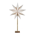 Markslöjd 706042 - Decorazione natalizia SOLVALAA 1xE14/25W/230V bianco/legno