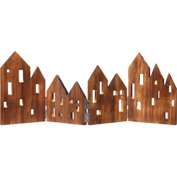 Markslöjd 706212 - Decorazione di Natale a LED VIEW LED/0,9W/230V pino/marrone