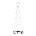 Markslöjd 706329 - Decorazione natalizia LED per esterni ABETO 200xLED/2,7W/230V 2m IP44 nero