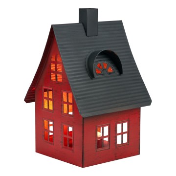 Markslöjd 706367 - Decorazione natalizia LED LUTON LED/0,1W/1xCR2032 rosso/nero