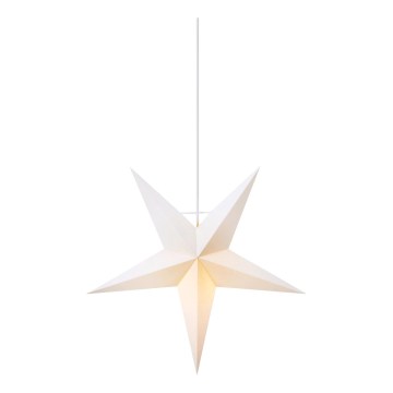Markslöjd 706423 - Decorazione natalizia ORION 1xE14/6W/230V Ø 42 cm bianca