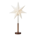 Markslöjd 706493 - Decorazione natalizia LED ricaricabile NOELLA LED/0,5W/3,7V 2000 mAh marrone/bianco