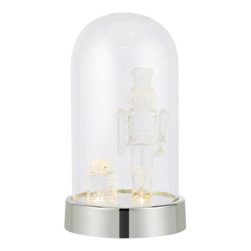 Markslöjd 706526 - decorazione natalizia a LED ISLA LED/0,12W/3xAA cromo lucido/schiaccianoci