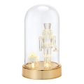 Markslöjd 706527 - Decorazione natalizia a LED ISLA LED/0,12W/3xAA ottone/schiaccianoci