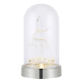 Markslöjd 706528 - Decorazione natalizia a LED ISLA LED/0,06W/3xAA cromo lucido/renna