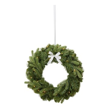 Markslöjd 706541 - Ghirlanda natalizia a LED da esterno VINTRA LED/3W/3xAA Ø 60 cm IP44 bianco caldo