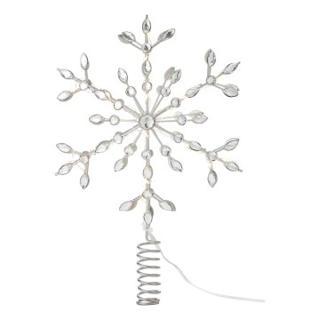 Markslöjd 706555 - LED Stella natalizia per l'albero GLINA LED/2,16W/2xAA argento
