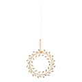 Markslöjd 706558 - Decorazione natalizia ARIA LED/3,12W/2xAA dorata