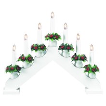 Markslöjd 8314,400 - LED Candelabro natalizio TOMAS 7xE10/3W/230V