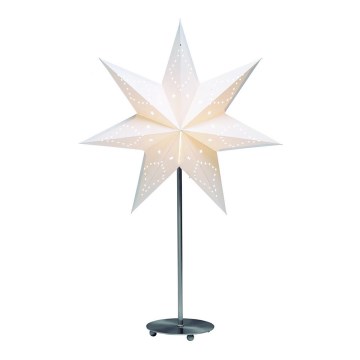 Markslöjd 8813 - Decorazione di Natale SATURNUS 1xE14/25W/230V bianco 67 cm