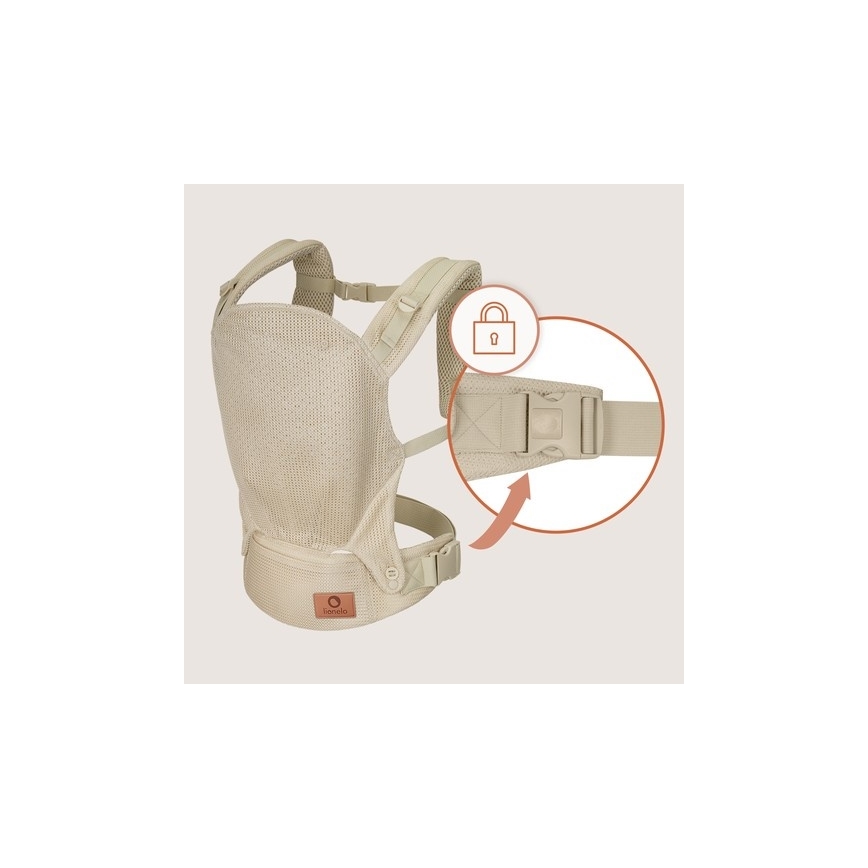 Marsupio porta-bebè MARGAREET Air Beige