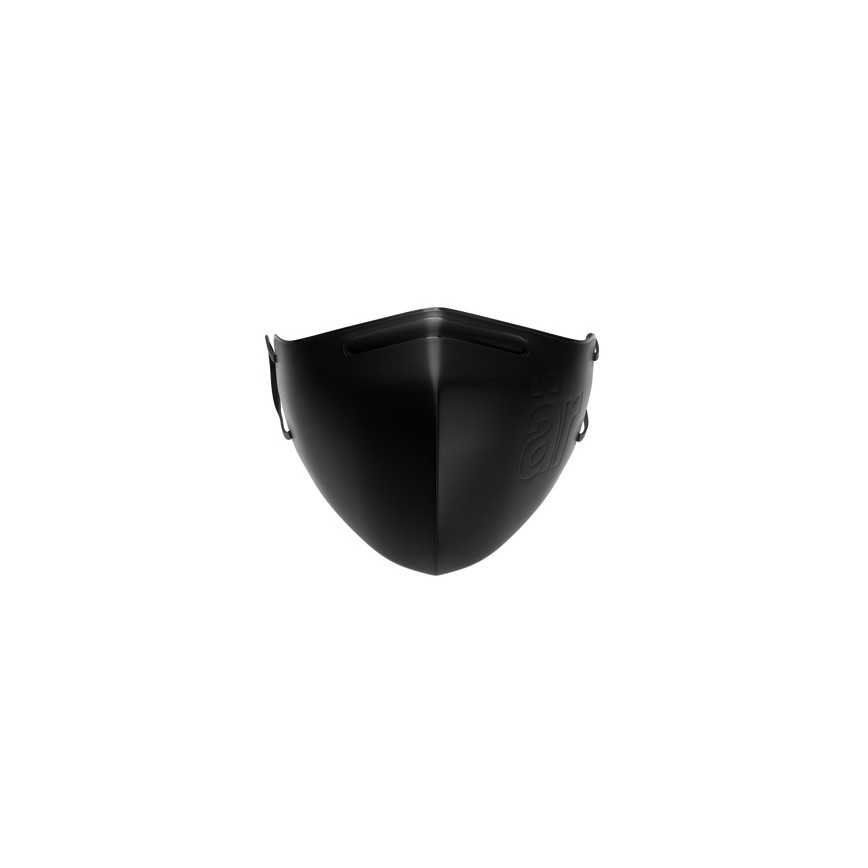Mascherina antivirale ÄR - Big Logo L - ViralOff® 99% - più efficace di FFP2 nera 5 pezzi