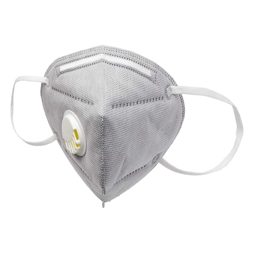 Mascherina di protezione con valvola di espirazione classe KN95 (FFP2)