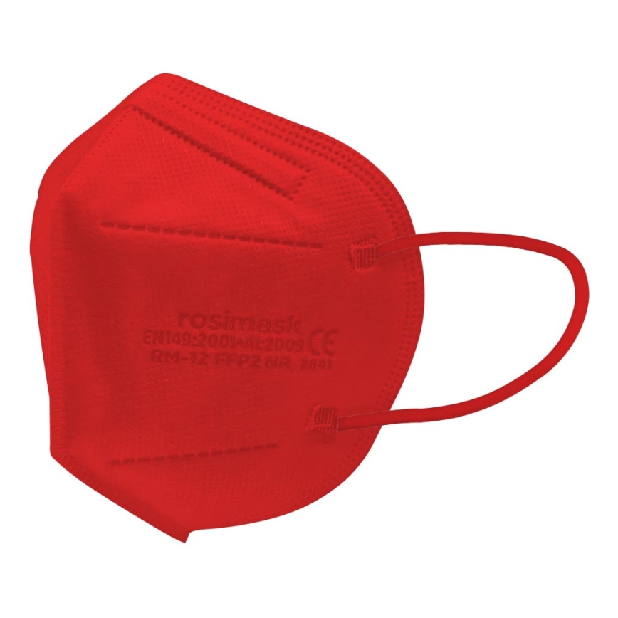 Mascherina taglia bambino FFP2 ROSIMASK MR-12 NR rosso 1pz