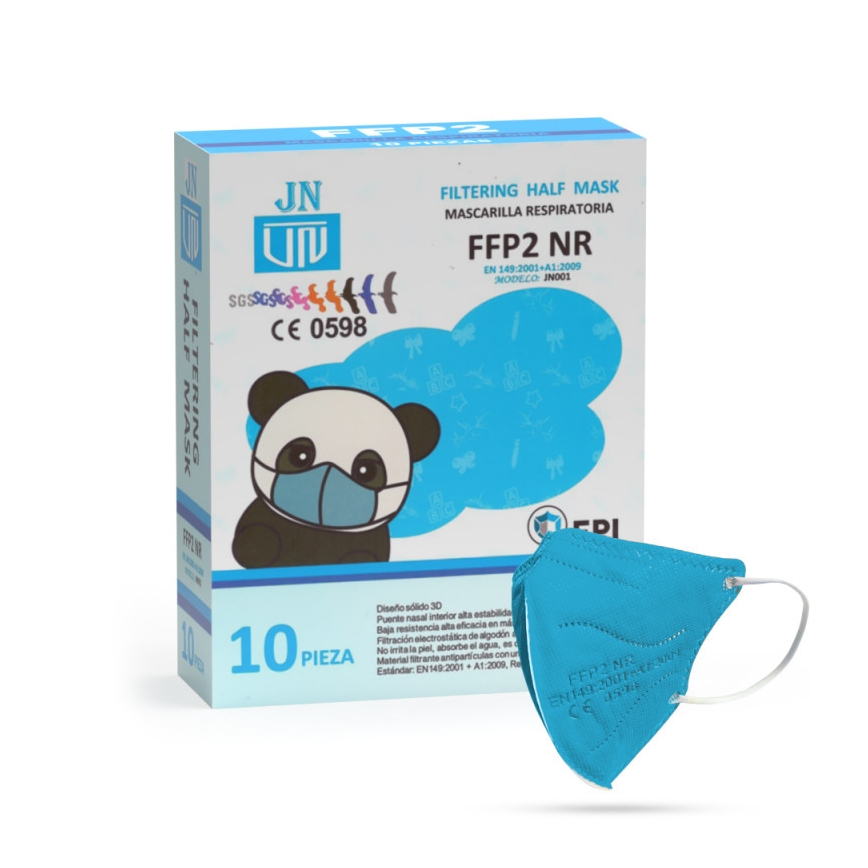 Mascherine per bambini FFP2 NR Kids blu 20pz