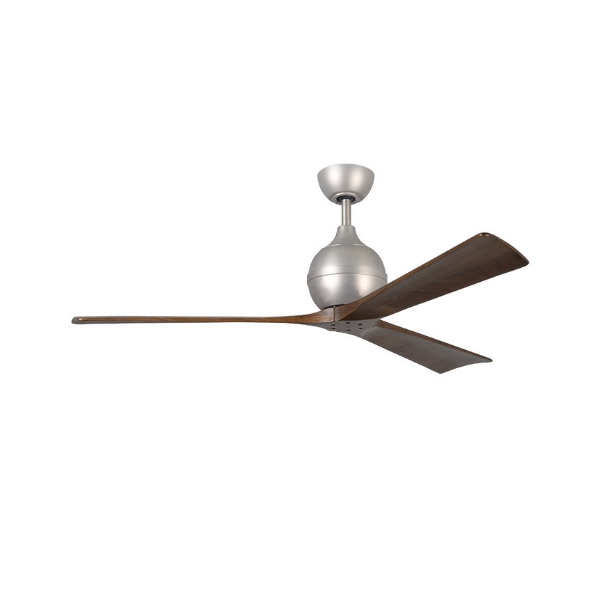 Matthews VEN-IR3-52 - Ventilatore da soffitto IRENE 52 nichel opaco/noce