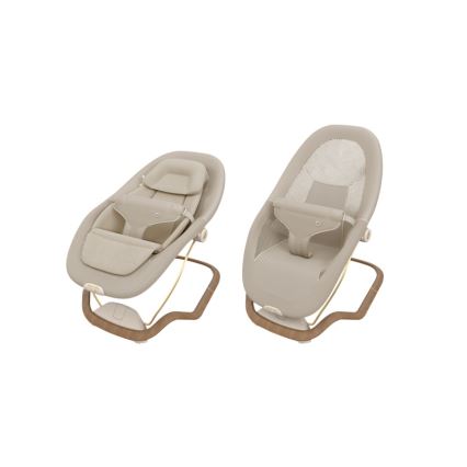 Maxi-Cosi - Dondolo vibrante per bambini DOVE PRO 3xAA beige
