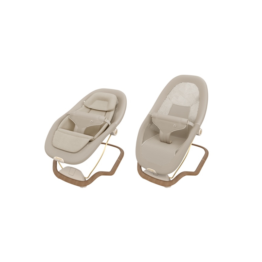 Maxi-Cosi - Dondolo vibrante per bambini DOVE PRO 3xAA beige