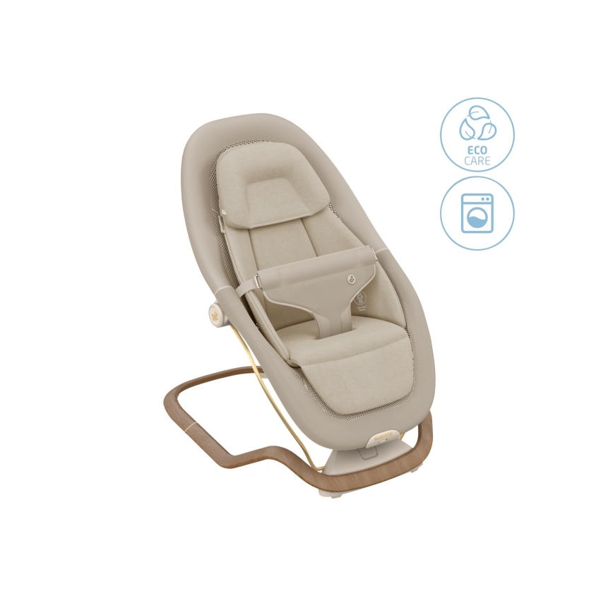 Maxi-Cosi - Dondolo vibrante per bambini DOVE PRO 3xAA beige