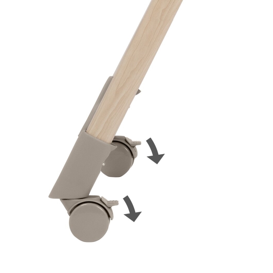 Maxi-Cosi - Sedia da pranzo per bambini MINLA PLUS beige/rosa