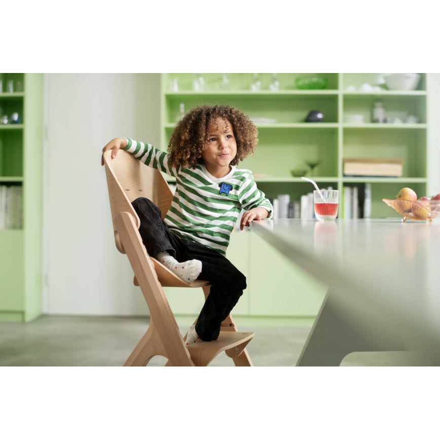 Maxi-Cosi - Sedia da pranzo per bambini NESTA beige/faggio