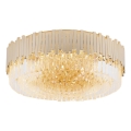 MAXLIGHT C0164 - Plafoniera TREND 15xE14/40W/230V diametro 60 cm oro
