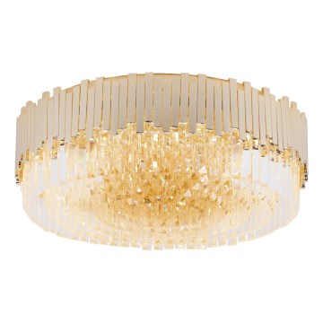 MAXLIGHT C0164 - Plafoniera TREND 15xE14/40W/230V diametro 60 cm oro