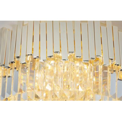 MAXLIGHT C0164 - Plafoniera TREND 15xE14/40W/230V diametro 60 cm oro