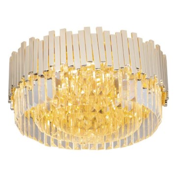 MAXLIGHT C0165 - Plafoniera TREND 8xE14/40W/230V diametro 45 cm oro