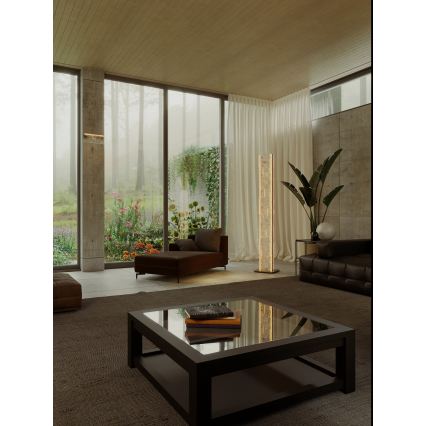 MAXLIGHT F0063 - Lampada da terra LED EVEREST LED/105W/230V 152 cm marrone