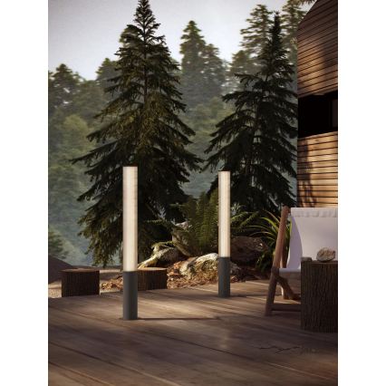MAXLIGHT F0064 - LED lampada da esterno GARDENIA LED/25W/230V 105 cm CRI 93 IP65 nera