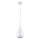 MAXLIGHT P0235 - Lampadario a sospensione con filo DROP 1xE27/40W/230V diametro 20 cm bianco