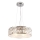 MAXLIGHT P0238 - Lampadario a sospensione con filo DIAMANTE 6xG9/42W/230V diametro 46 cm cromo lucido