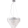 MAXLIGHT P0260 - Lampadario a sospensione con filo MONACO 15xG9/40W/230V diametro 60 cm cromo lucido