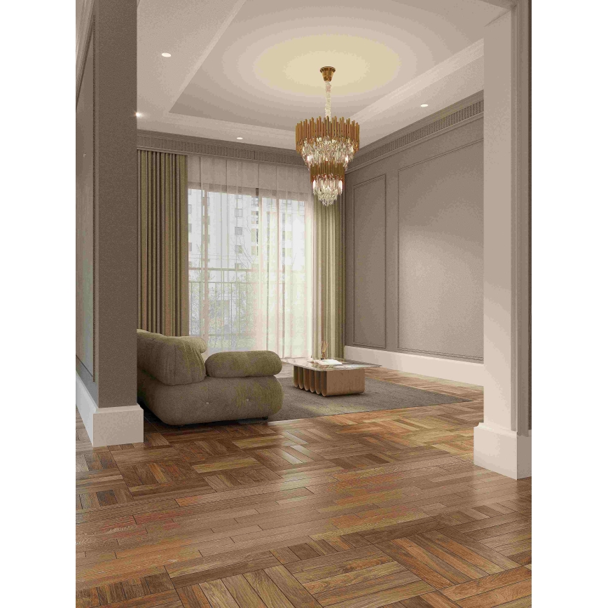 MAXLIGHT P0283 - Lampadario a sospensione con catena VOGUE 16xE14/40W/230V diametro 60 cm oro