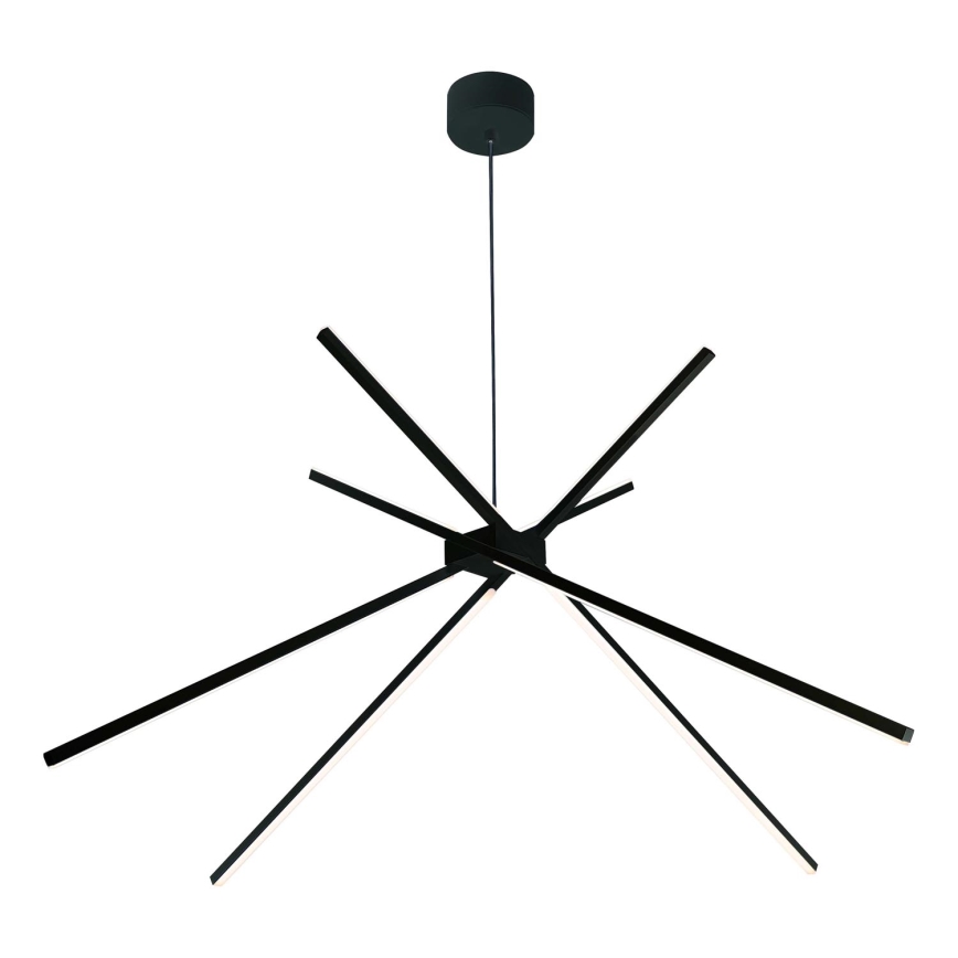 MAXLIGHT P0412 - Lampadario LED a sospensione con filo RAGNO LED/33W/230V nero