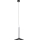 MAXLIGHT P0456 - Lampadario LED a sospensione con filo HANA LED/6W/230V diametro 17,5 cm nero