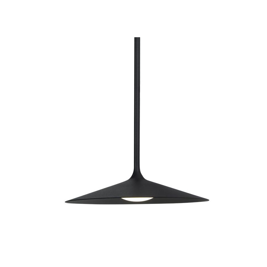MAXLIGHT P0456 - Lampadario LED a sospensione con filo HANA LED/6W/230V diametro 17,5 cm nero