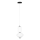 MAXLIGHT P0467 - Lampadario LED a sospensione con filo AKIKO LED/16W/230V diametro 20 cm bianco