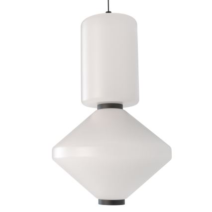 MAXLIGHT P0467 - Lampadario LED a sospensione con filo AKIKO LED/16W/230V diametro 20 cm bianco