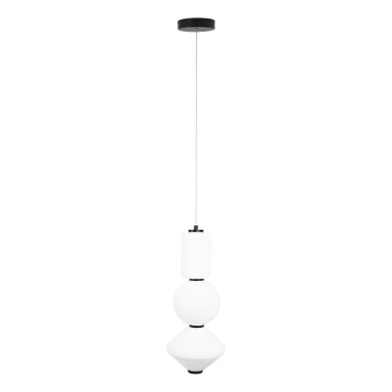 MAXLIGHT P0468 - Lampadario LED a sospensione con filo AKIKO LED/23W/230V diametro 20 cm bianco