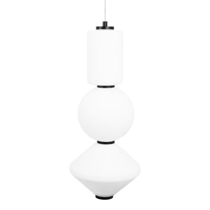 MAXLIGHT P0468 - Lampadario LED a sospensione con filo AKIKO LED/23W/230V diametro 20 cm bianco