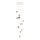MAXLIGHT P0526D - Lampadario a sospensione con filo LED dimmerabile PALLONCINI 11xLED/6W/230V diametro 45 cm limpido/beige/fumé