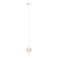 MAXLIGHT P0527 - Lampadario LED a sospensione con filo PALLONCINI 2xLED/3W/230V diametro 12 cm limpido