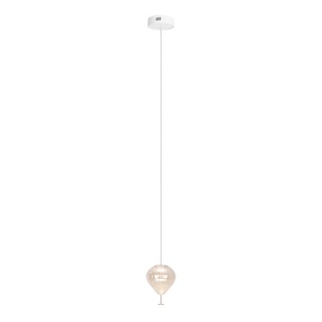 MAXLIGHT P0527 - Lampadario LED a sospensione con filo PALLONCINI 2xLED/3W/230V diametro 12 cm limpido